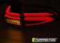 Preview: Voll LED Lightbar Design Rückleuchten für VW Golf 7 (VII) 13-17 rot/klar